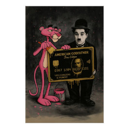 Póster Boss Edition in Black & Pink