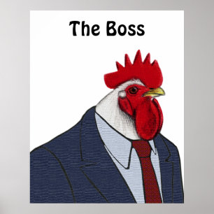 Póster Boss Rooster