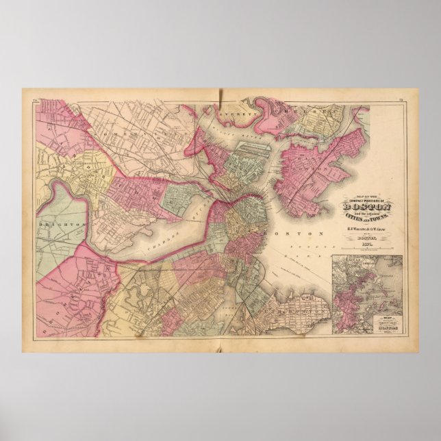 Póster Boston (Frente)