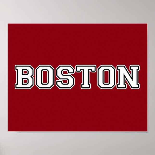 Póster Boston (Frente)