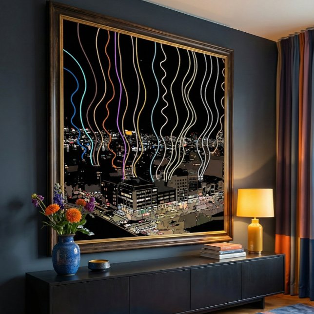 Póster Boston City Lights (Subido por el creador)