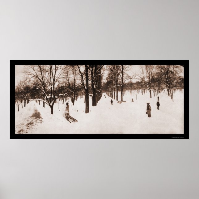 Póster Boston Common, MAMÁES Foto de 1904 (Frente)