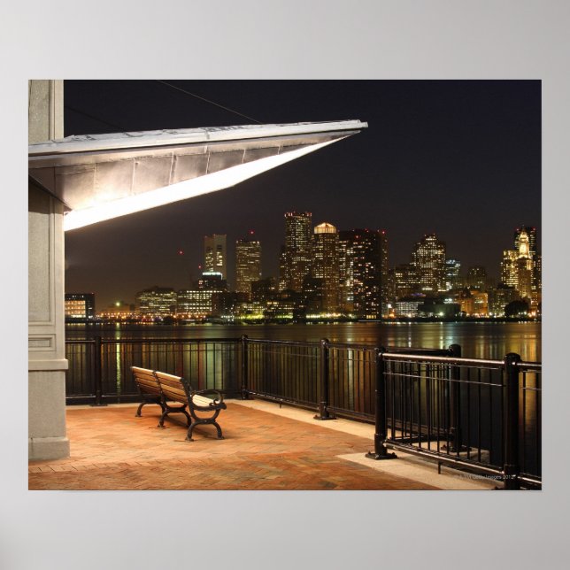 Póster Boston, Massachusetts (Frente)