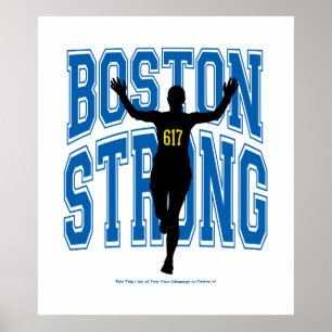 Póster Boston Strong Runner