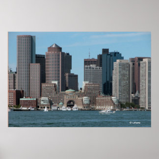 Póster Boston Waterfront Invita