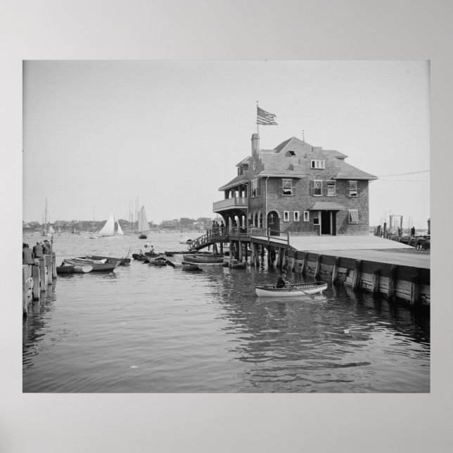 Póster Boston Yacht Club (Frente)