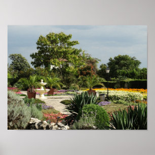 Póster Botanical Garden Photo Poster