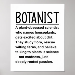 Póster Botánico