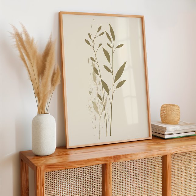 Póster Botánico Boho Minimalista (Subido por el creador)