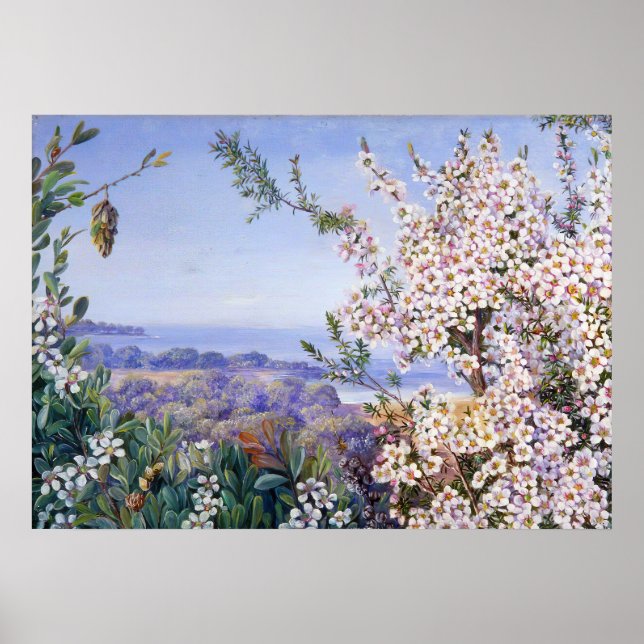 Póster Botánico Real de Marianne North (Frente)