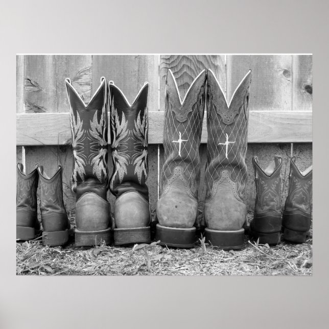 Póster botas familiares (Frente)