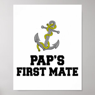 Póster Bote de nieta de primer hijo de Pap