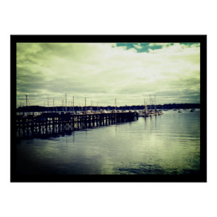 Póster Bote Dock