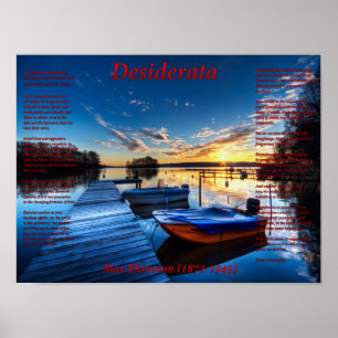 Póster Bote Dock