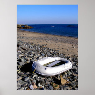 Póster Bote en Guernesey