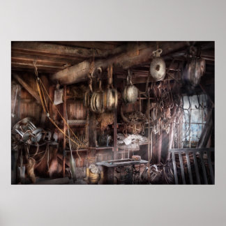 Póster Bote - Tienda de bloques y cabinas
