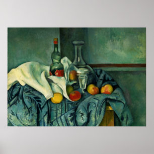 Póster Botella de la hierbabuena (Paul Cezanne)