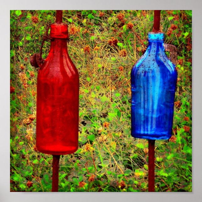 Póster Botellas de época (Frente)