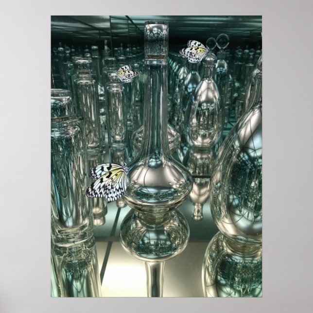 Póster Botellas Hermosas (Frente)