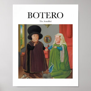 Póster Botero - El Arnolfini