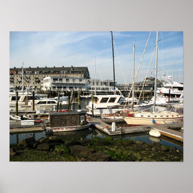 Póster Botes acoplados (Frente)