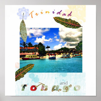 Póster botes de fondo de vidrio ts zazzle