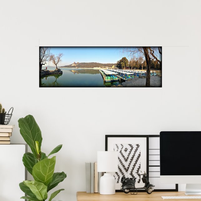 Póster Botes del Palacio de Verano (Oficina en casa)