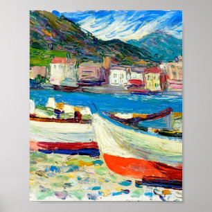 Póster Botes Rapallo de Vassily Kandinsky