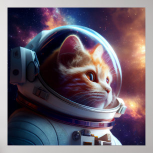Póster botín espacial exótico