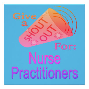 Póster Botón de entrenamiento de enfermeras