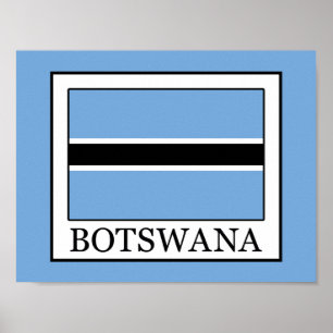 Póster Botsuana