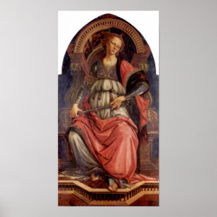 Póster Botticelli-Fortaleza de ánimo de Sandro
