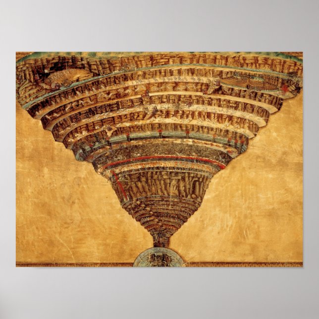 Póster Botticelli "Inferno" (Frente)