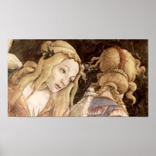 Póster Botticelli-Sistine Chapel -The youth of Moses