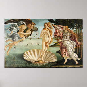 Póster Botticelli's The Birth of Venus
