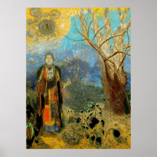 PÓSTER BOUDDHA POR REDON GRARGE IMINT EN CANVAS