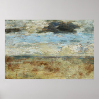Póster Boudin - Sky (estudio)