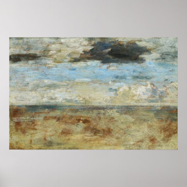 Póster Boudin - Sky (estudio) (Frente)