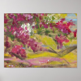 Póster Bougainvillea/Impresión de artistas jamaiquinos