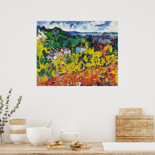 Póster Bougival Maurice de Vlaminck