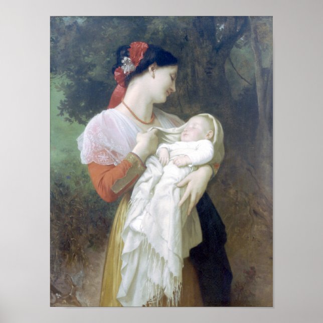 Póster Bouguereau - Almirante Maternelle (Frente)