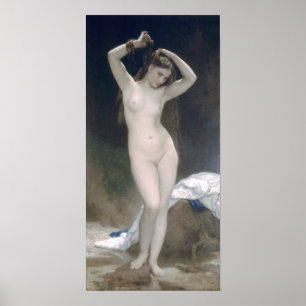 Póster Bouguereau - Baigneuse