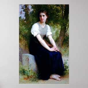 Póster Bouguereau - Canción De La Noche