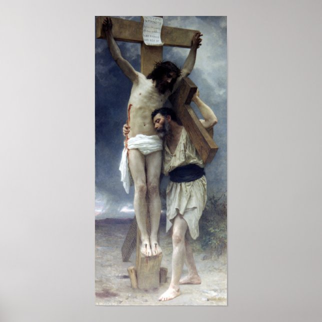 Póster Bouguereau - Compasión (Frente)