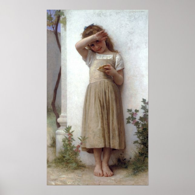 Póster Bouguereau - En Penitencia (Frente)