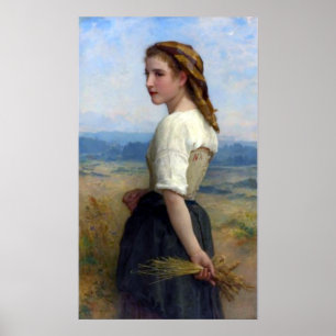 Póster Bouguereau - Glaneuse