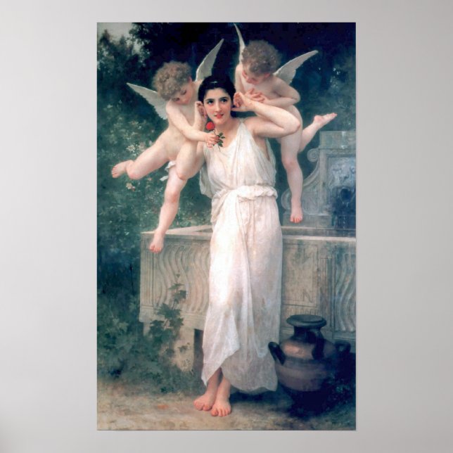 Póster Bouguereau - Jeunesse (Frente)
