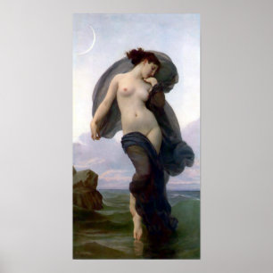 Póster Bouguereau - La Crepuscule
