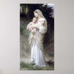 Póster Bouguereau - La inocencia
