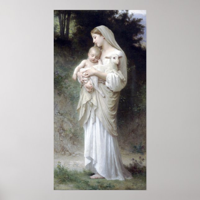 Póster Bouguereau - L'Innocence (Frente)